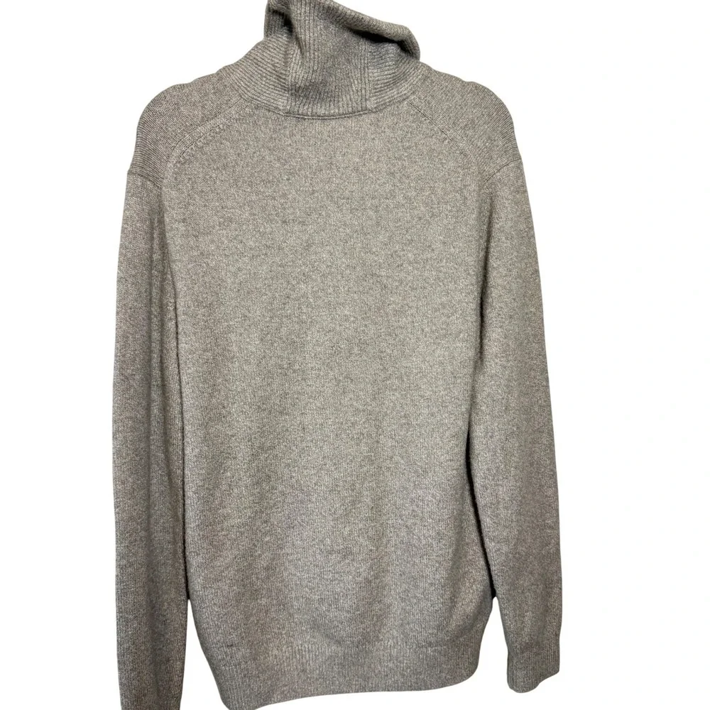 Banana Republic Mens Shawl Collar Sweater Knit Pullover Beige Size‎ L